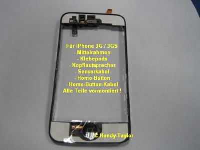 iPhone 3G Mittel-Rahmen Set