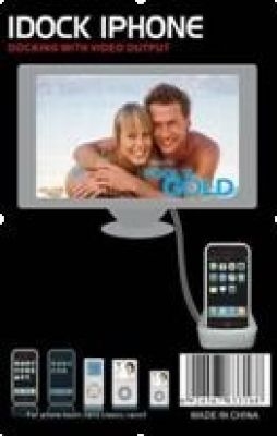 iPhone 3G Dockingstation mit Video-/ Audio-Ausgang