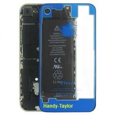 iPhone 4S Back Cover transparent (farbwahl)