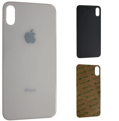 iPhone XS Backcover Glas (Farbwahl)