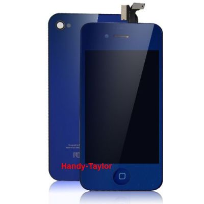 iPhone 4S Set Dunkel-Blau