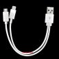 Preview: 2in1 USB Adapter-Kabel für iPhone 5,iPad 4,iPod,Samsung