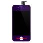 Preview: iPhone 4 Display komplett Metallic Gold, Blau, Lila, Silber, Rot