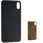 Preview: iPhone X Backcover Glas mit Big Hole (Farbwahl)
