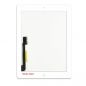 Preview: iPad 3 Glasfront mit Touch Screen+Kleinteile-Set (Schwarz/Weiß)