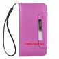 Preview: iPhone 5/5S/5C/SE Ledertasche mit Armschlaufe (4 Farben)