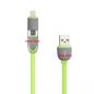 Preview: iPhone 6/6 Plus/5S/5 Lightning Stretch Daten-Ladekabel (2 Farben)