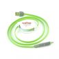 Preview: iPhone 6/6 Plus/5S/5 Lightning Stretch Daten-Ladekabel (2 Farben)