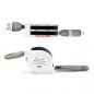 Preview: iPhone 6/6 Plus/5S/5 Lightning Stretch Daten-Ladekabel (2 Farben)