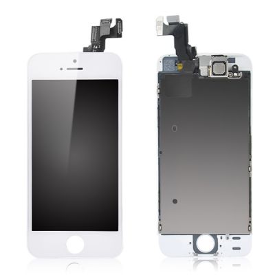 iPhone 5S / SE Display vormontiert Weiß
