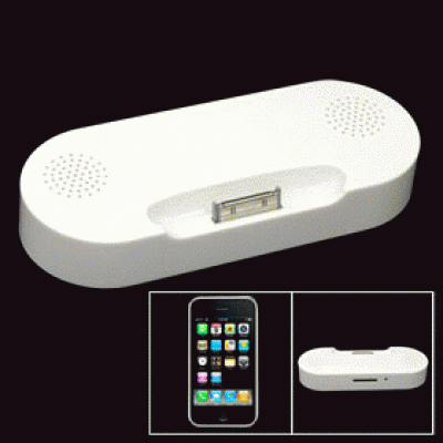 iPhone 3G Dock Station mit Lautsprecher