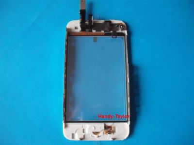iPhone 3G Glasfront WEIß mit Touch und Mittelrahmen