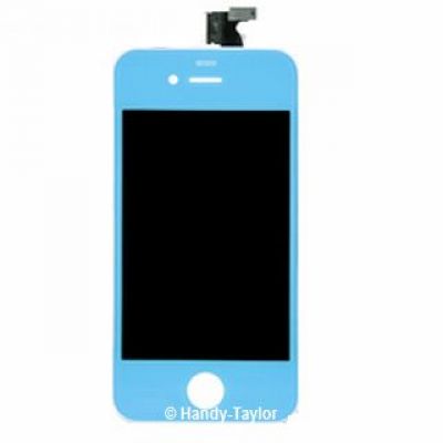 iPhone 4 Display komplett Hellblau