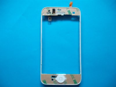 iPhone 3G Mittel-Rahmen Set Weiß