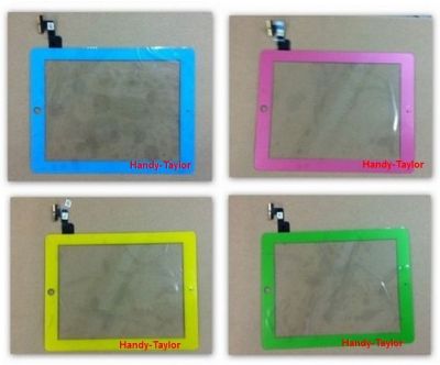 iPad 2 Glasfront mit Touch Screen (farbig)