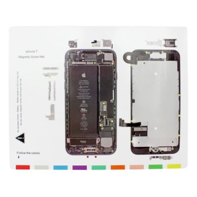 iPhone 7 Plus bis iPhone 3G Schrauben-Magnet-Vorlagen