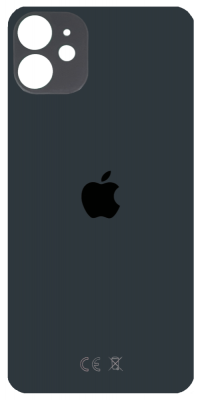 iPhone 11 Backcover Glas großes Kamera Loch (Farbwahl)