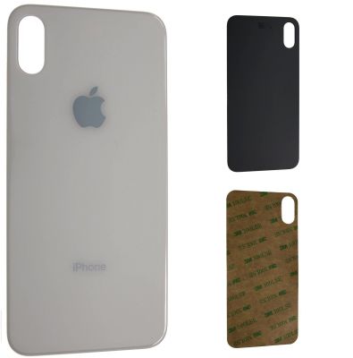 iPhone X Backcover Glas mit Big Hole (Farbwahl)