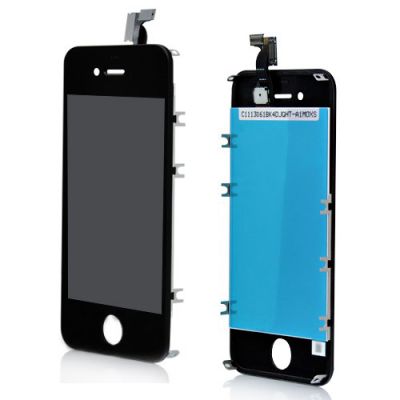 iPhone 4S LCD Display Schwarz mit Touch Screen