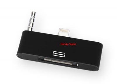 iPhone 5 Lightning Adapter+Audio 8 auf 30-polig