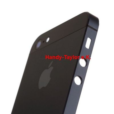 iPhone 5 Back Cover-Rahmen Schwarz/Graphit