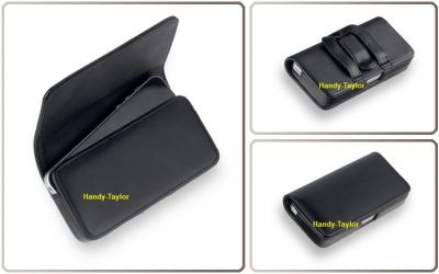 iPhone 5/5S/5C Ledertasche elegant (Quertasche)