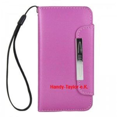 iPhone 5/5S/5C/SE Ledertasche mit Armschlaufe (4 Farben)