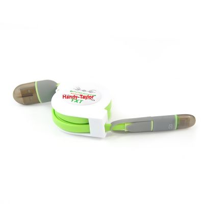 iPhone 6/6 Plus/5S/5 Lightning Stretch Daten-Ladekabel (2 Farben)