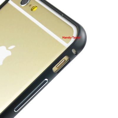 iPhone 6+/6S+ Aluminium Metal Bumper Schwarz