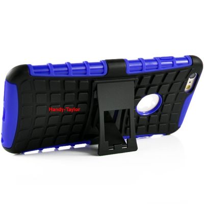 iPhone 6+ / 6S+ TPU Stand-Case Blau