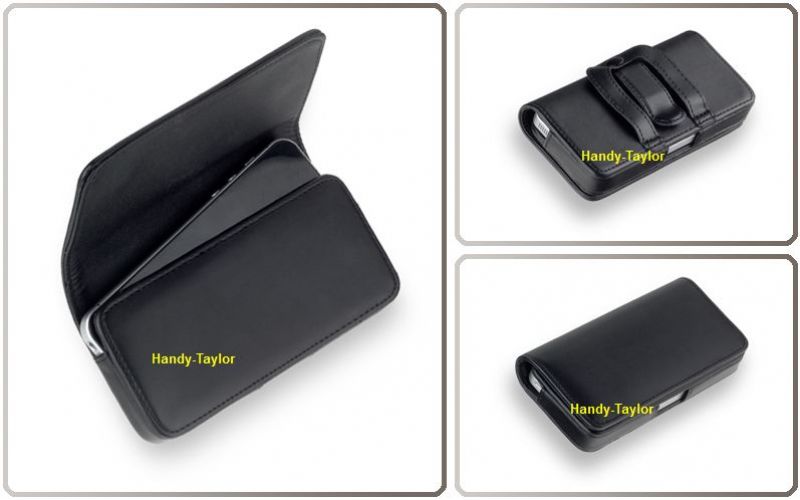 iPhone 6/6S Ledertasche elegant (Quertasche)