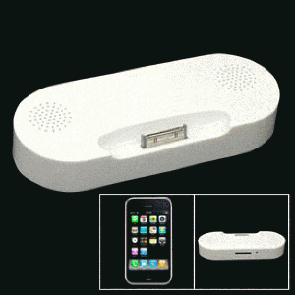 iPhone 3G Dock Station mit Lautsprecher