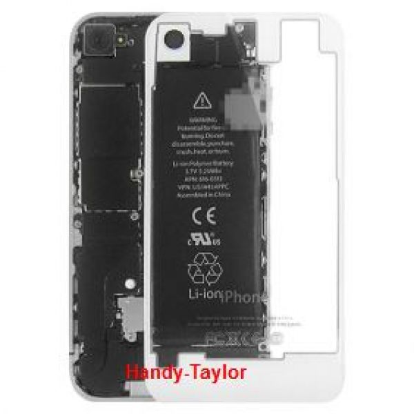 iPhone 4 Back Cover transparent (farbwahl)