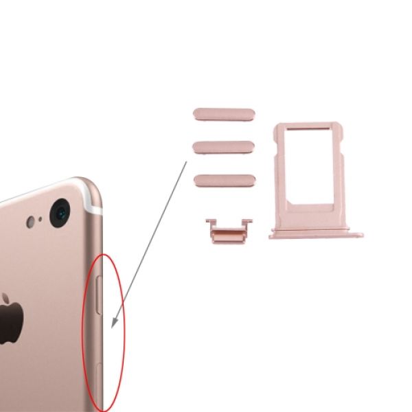 iPhone 7 SIM Tray + Button-Set farbwahl