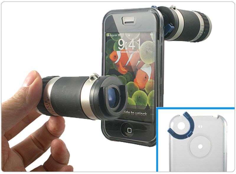 iPhone Teleskop mit 6 x Zoom