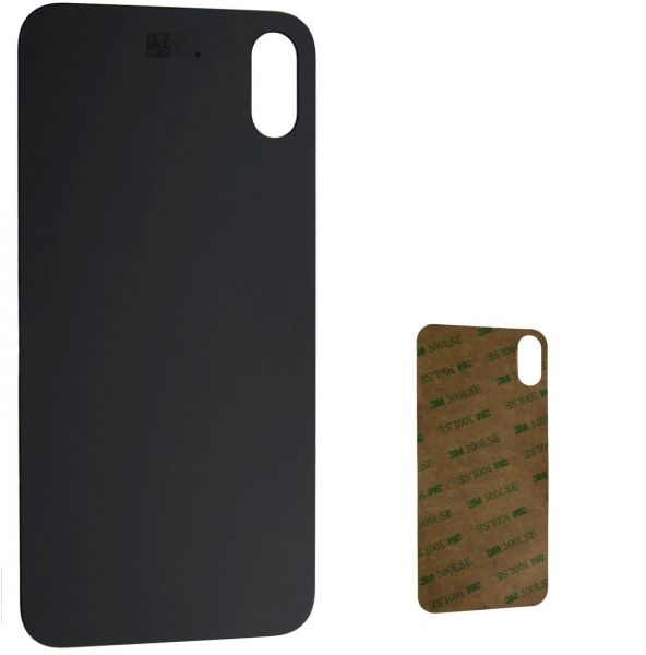 iPhone X Backcover Glas mit Big Hole (Farbwahl)