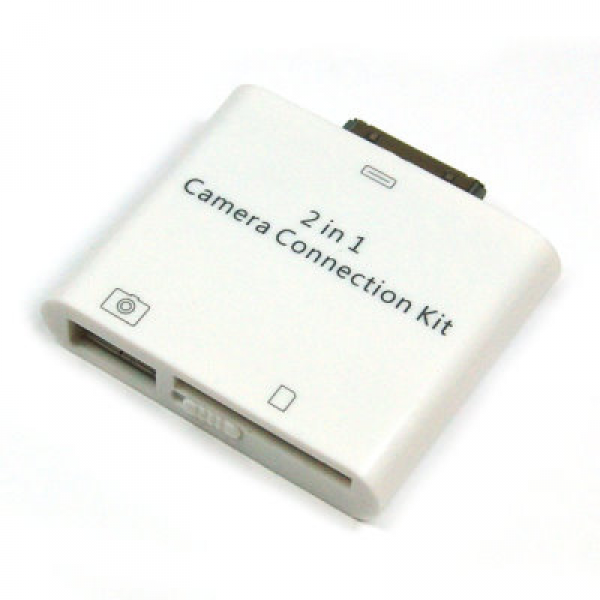 iPad 3/2/1 Foto Anschluss Dock (2 in 1)