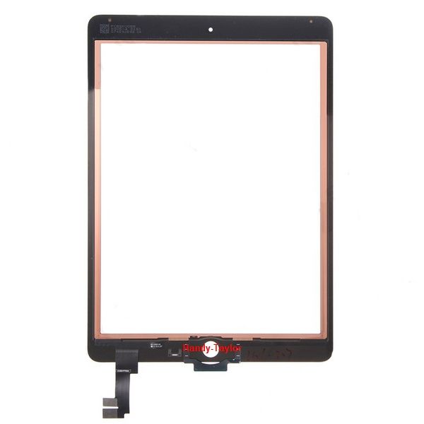 iPad Air 2 Glasfront mit Touch Screen + Kleinteile-Set Schwarz