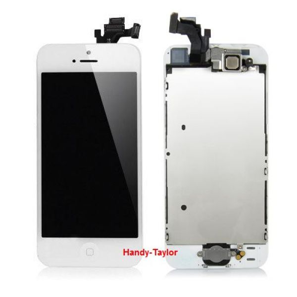 iPhone 5 Display vormontiert Weiß