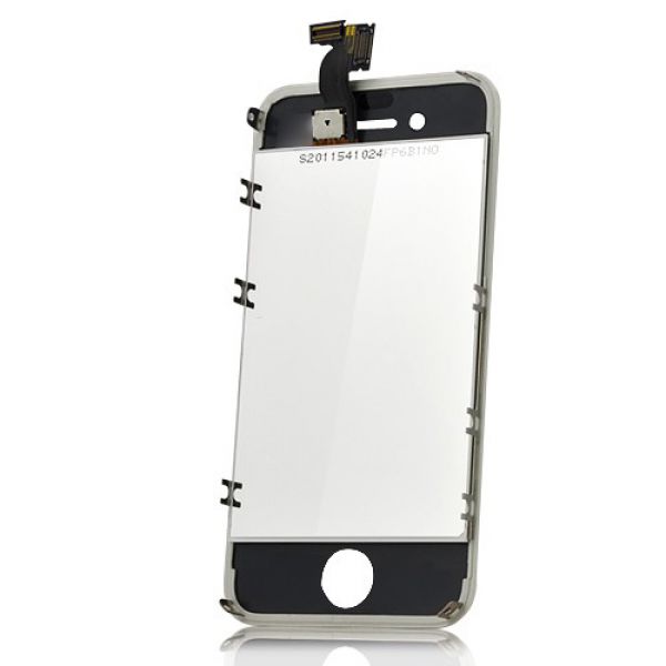 iPhone 4 Set Weiß (Display+Back Cover+Home-Button)