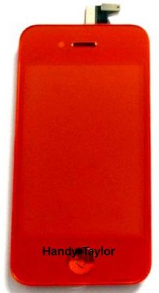 iPhone 4 Display komplett Metallic Gold, Blau, Lila, Silber, Rot