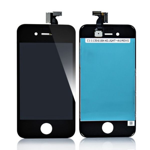 iPhone 4S LCD Display Schwarz mit Touch Screen