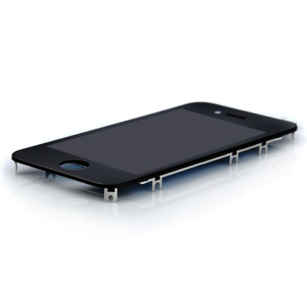iPhone 4S LCD Display Schwarz mit Touch Screen