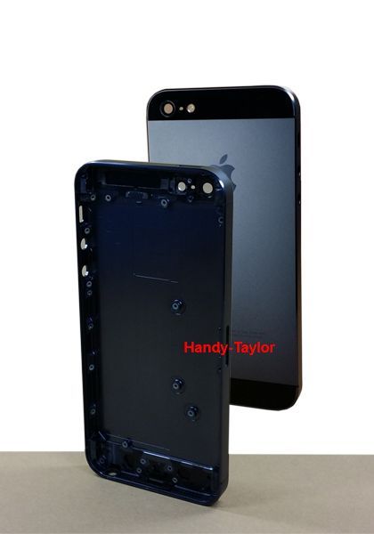 iPhone 5 Back Cover-Rahmen Schwarz/Graphit