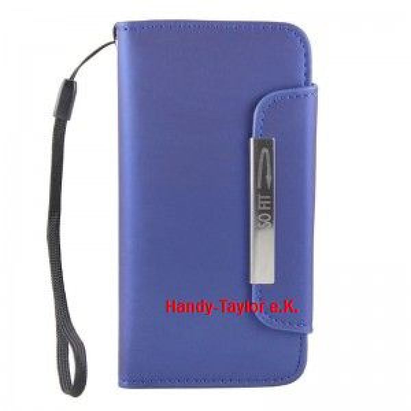 iPhone 5/5S/5C/SE Ledertasche mit Armschlaufe (4 Farben)