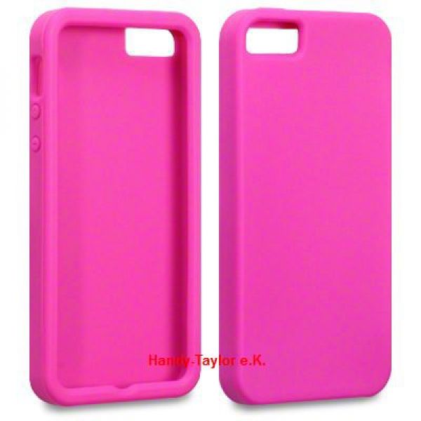 iPhone 5/5S Silicon Case (8 Farben)