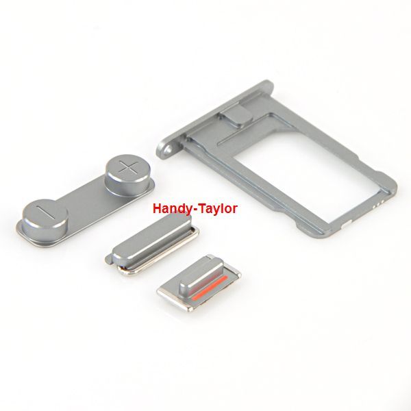 iPhone 5S / SE Button-Set+SIM Tray Space Grau