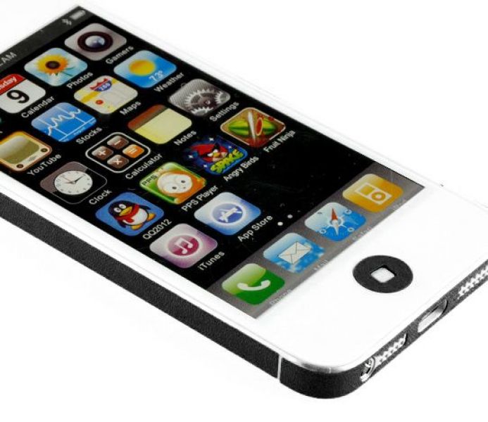 iPhone 5/5S Rahmen-Sticker / Aufkleber (3 Farben)