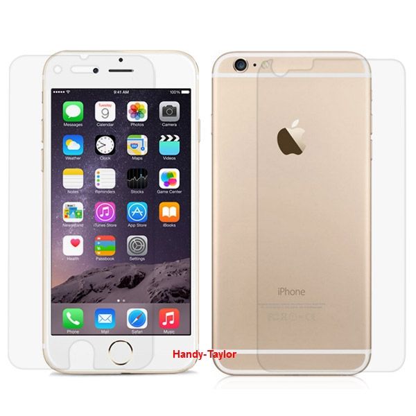iPhone 6/6S Display- und Back Cover-Schutzfolie