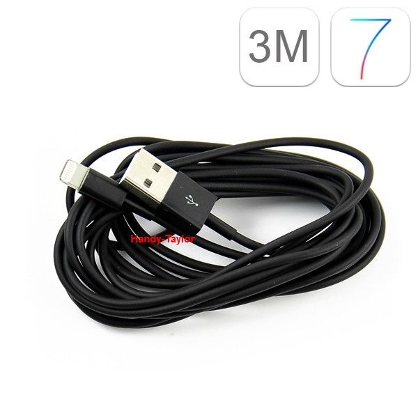 iPhone 8/7/6/5/5S/5C Lightning Daten-Ladekabel 2/3M